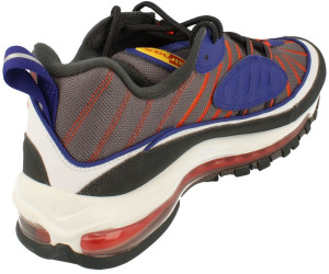 nike air max 98 gunsmoke/laser orange/white/team orange