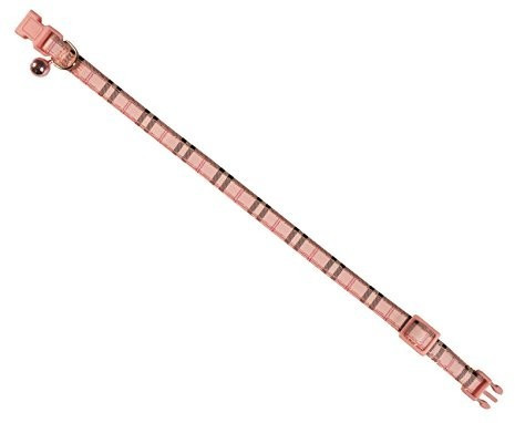 Nobby Cat Collar Tartan Pink