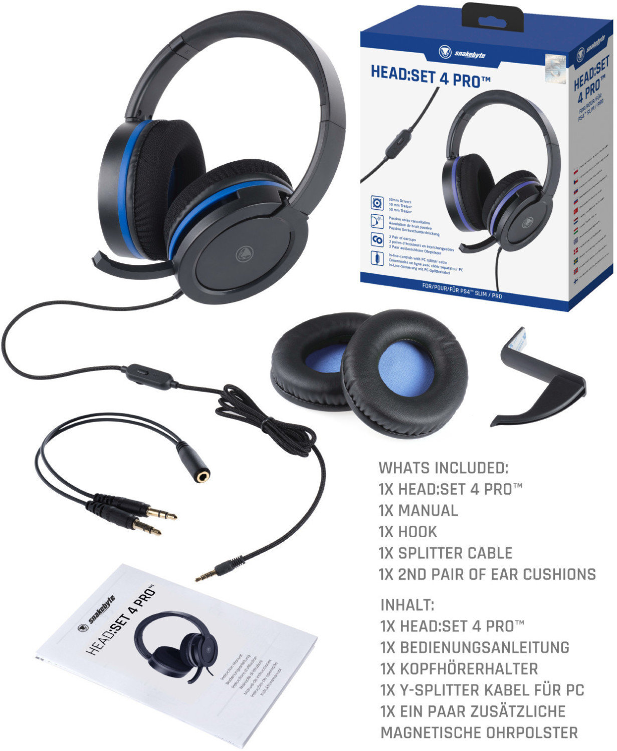 Snakebyte headset 4 pro discount