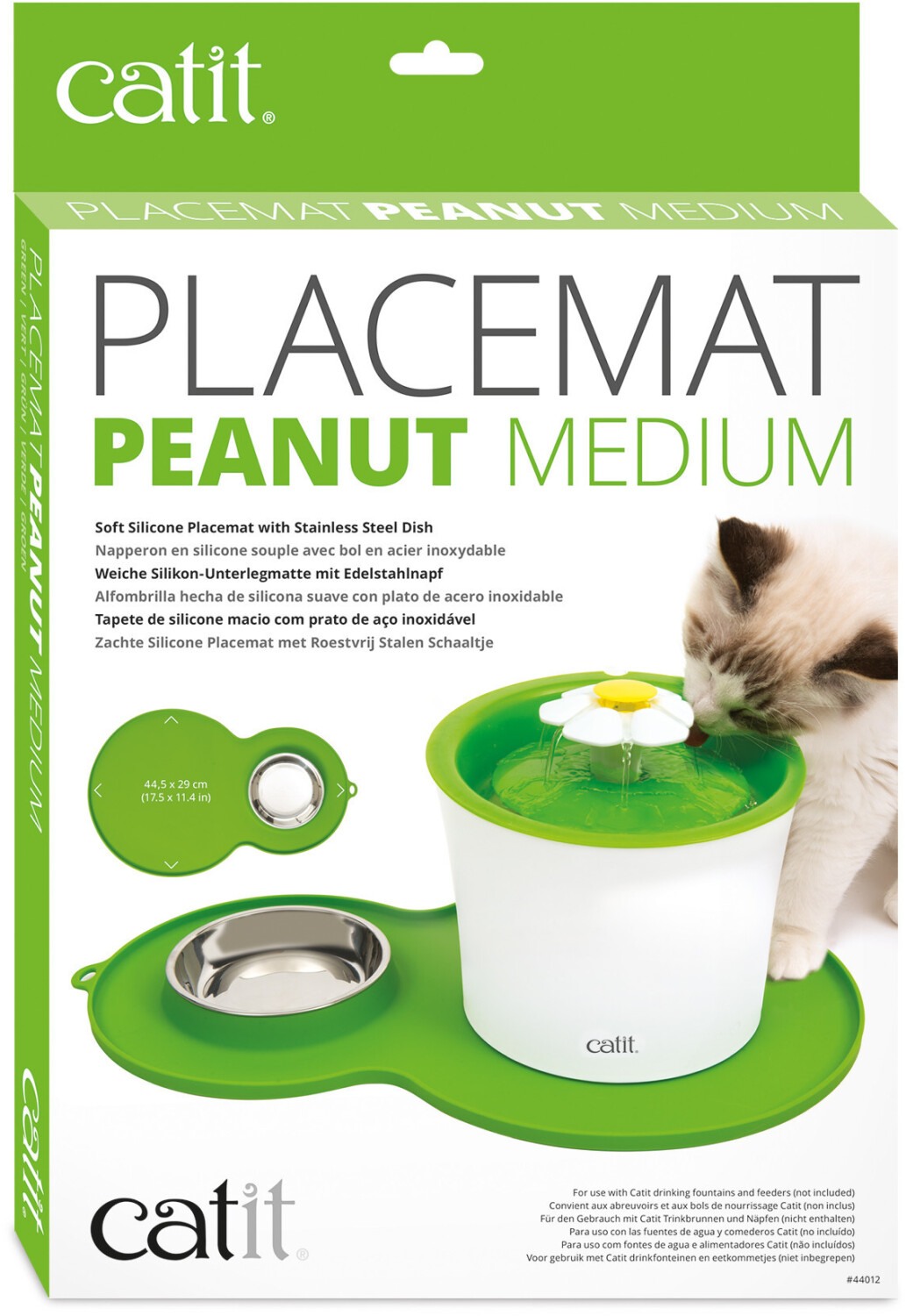 Catit Support gamelle Green Catit Support gamelle Green