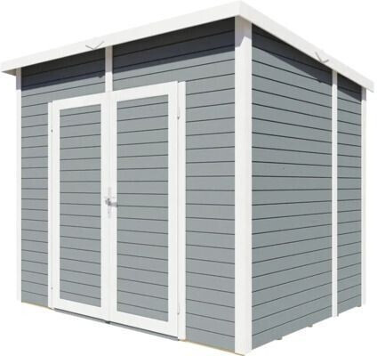 Baltic Connexions Timmo 4 with Floor (239 x 181 cm) silvergrey