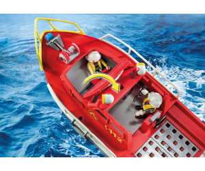 Feuerlöschboot Feuerwehr Neu 70147 Ovp Playmobil 