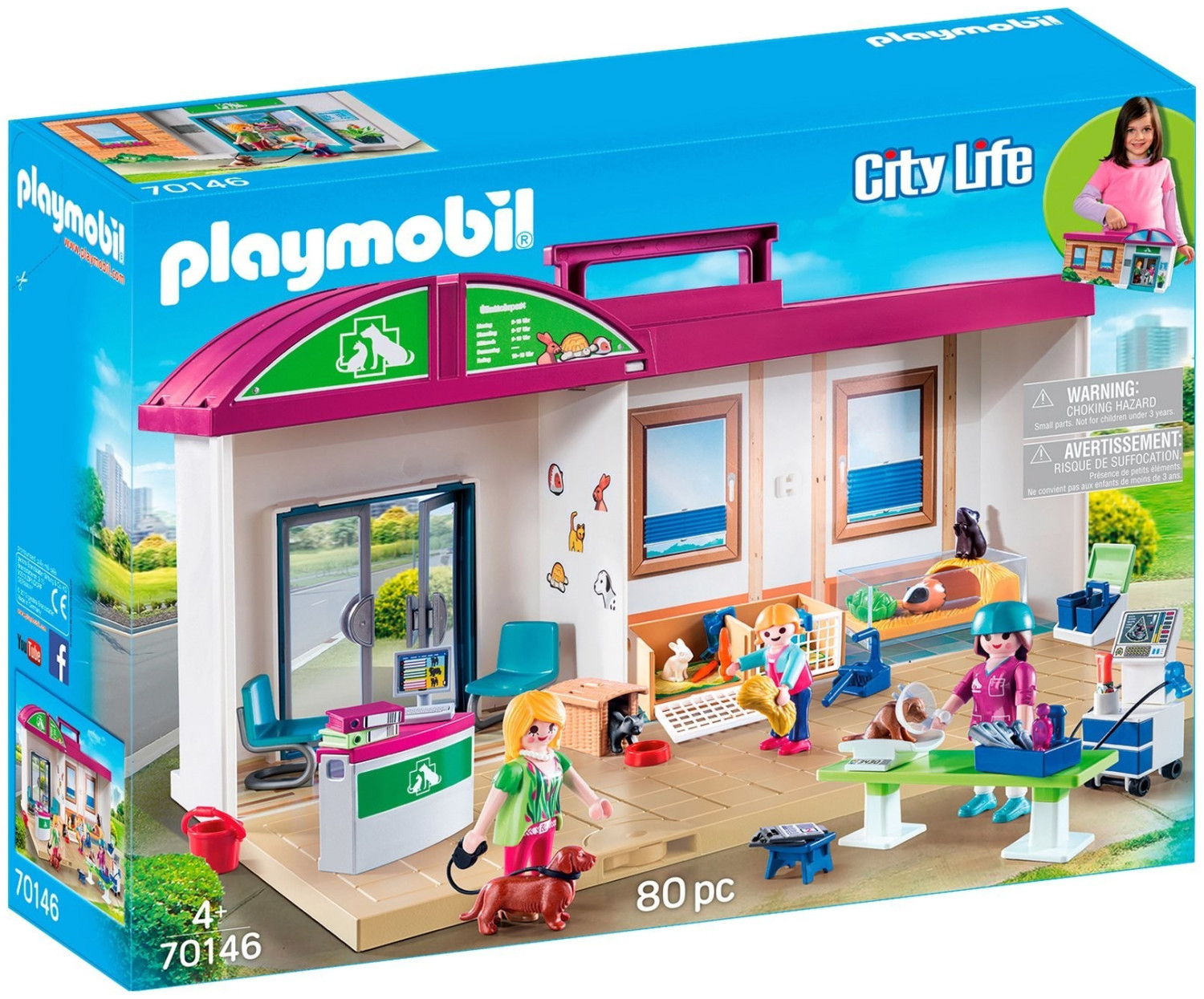 Soldes Playmobil Ferme transportable (4897) 2024 au meilleur prix