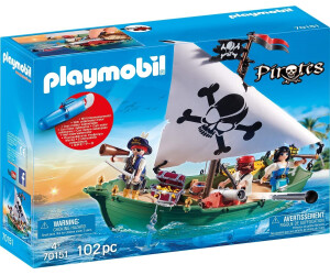 playmobil piratas barco