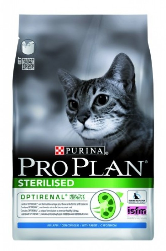 Purina Pro Plan OptiRenal Sterilised lapin (10 kg)