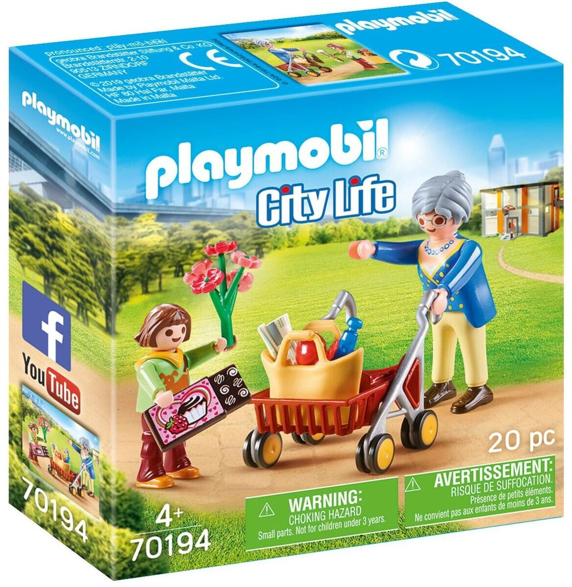 Playmobil Petite fille et grand-mère (70194) au meilleur prix sur
