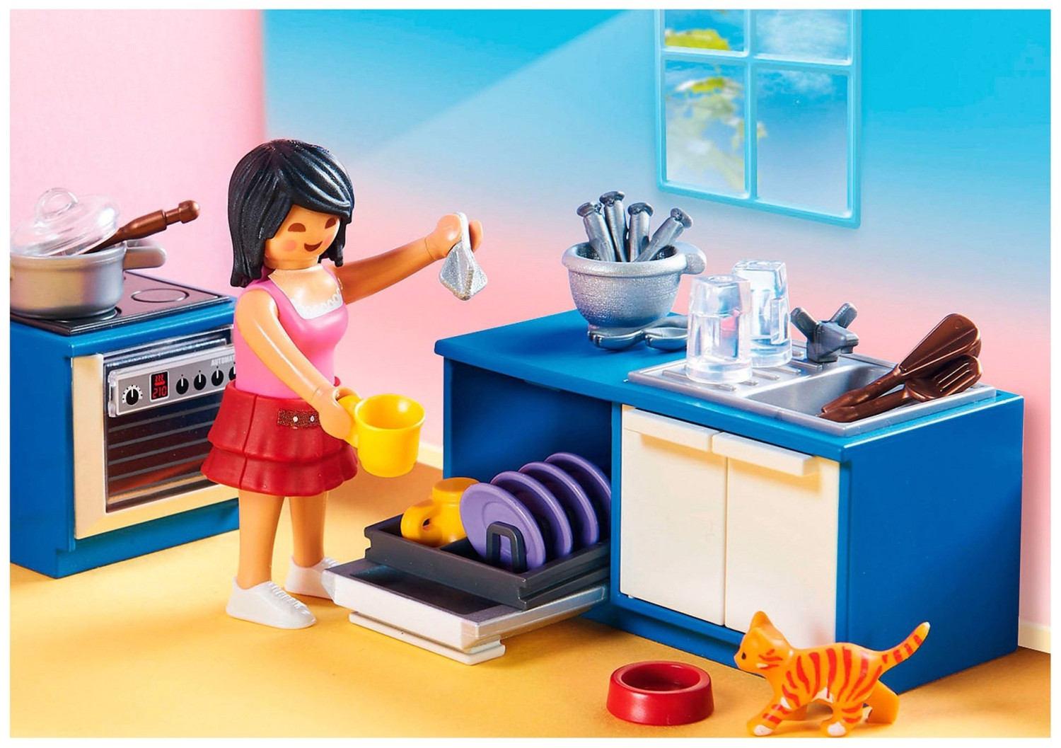 Cocina playmobil 2025 dollhouse