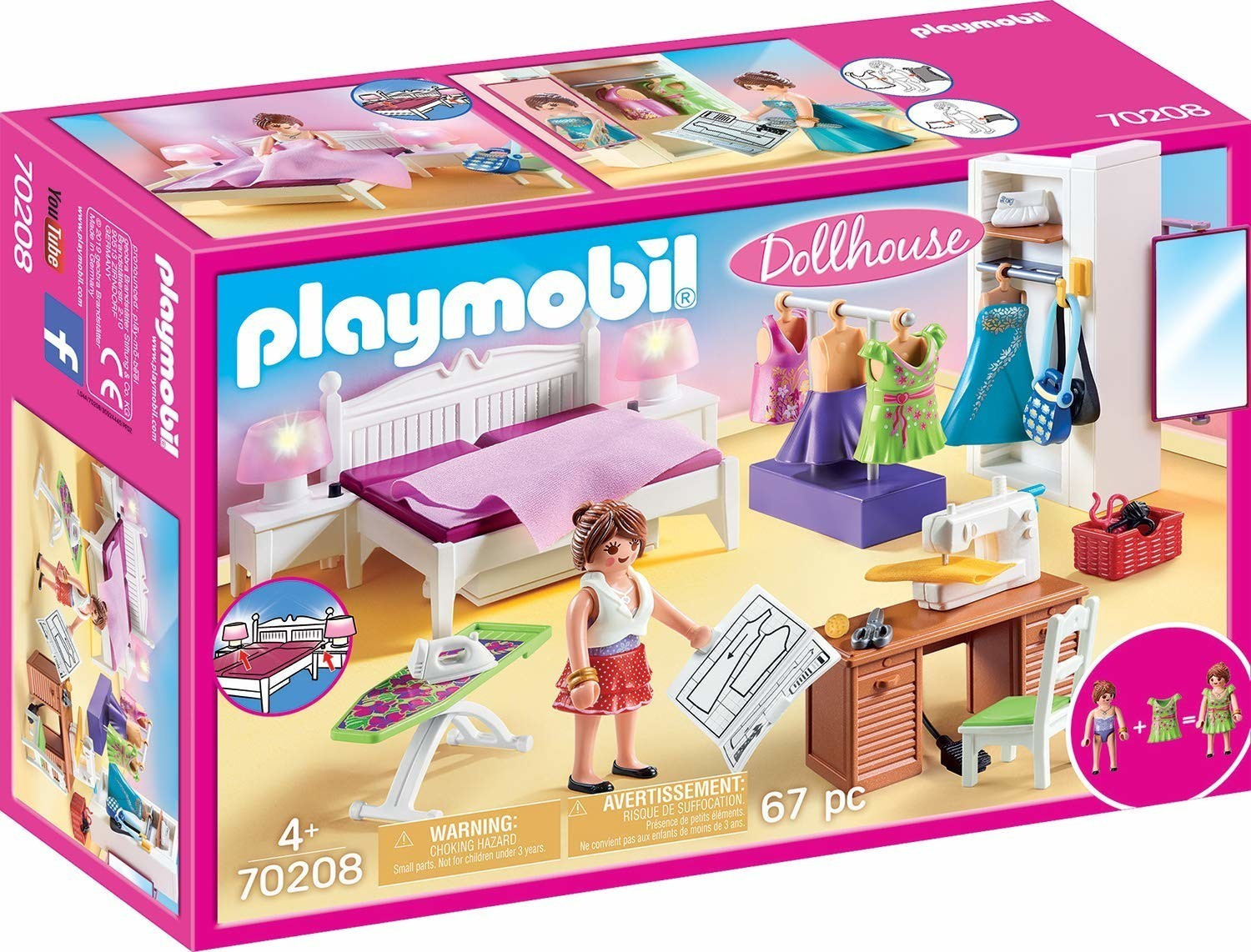 PLAYMOBIL® 70206 Familienküche, Dollhouse, Spielset