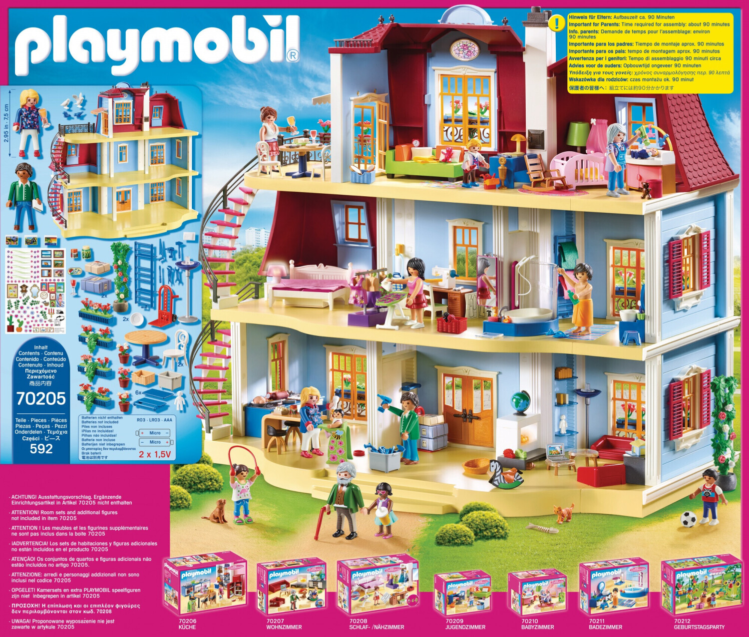 Buy Playmobil Large Dollshouse 70205 from 127.99 Today Best Deals on idealo