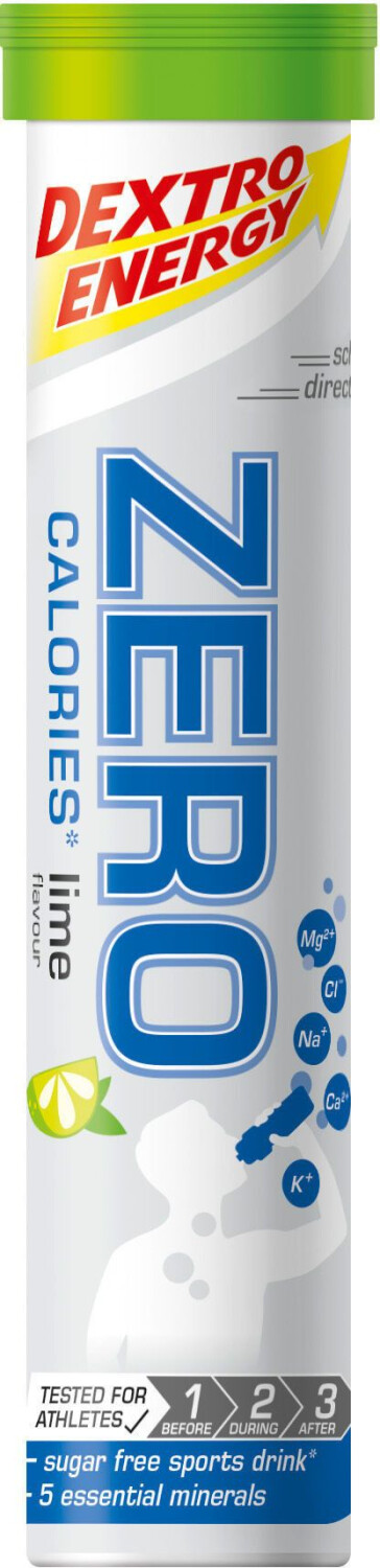 Dextro Energy Zero Calories 20 Tabs Lime