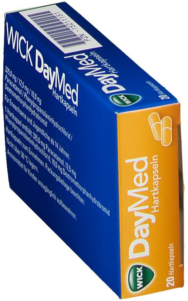 Wick DayMed Hartkapseln (20 Stk.) ab 7,10 € (Mai 2024 Preise) Preisvergleich bei idealo.de