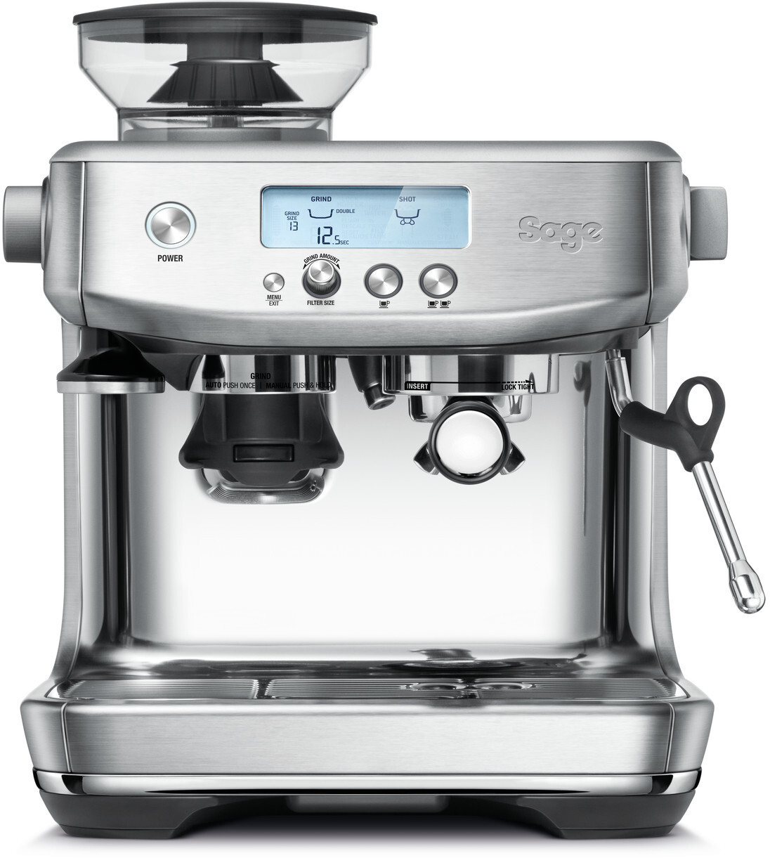 Photos - Coffee Maker Sage Appliances  The Barista Pro - Stainless Steel 