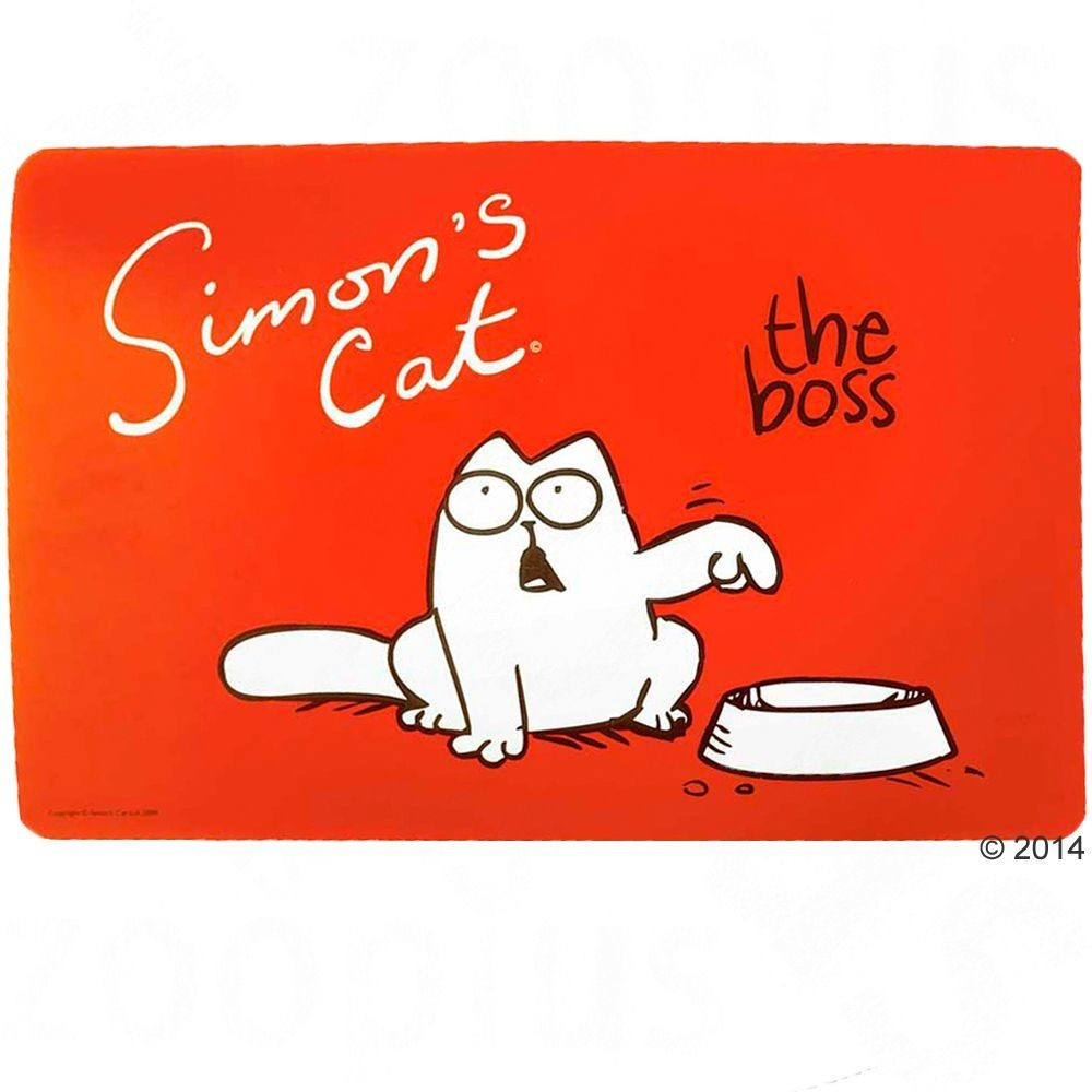 Karlie Simon's Cat Placemat Red
