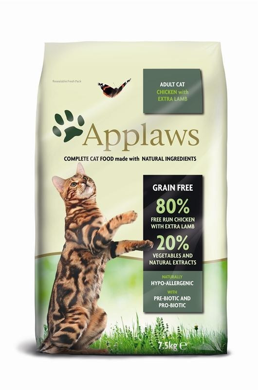 Applaws Adult Cat Chicken with Extra Lamb 7,5kg