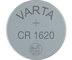 10 x Varta CR 1620 Lithium Knopfzelle 3V Batterie DL1620 70mAh 1er Blister 