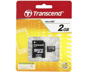 Pickering acento No puedo Transcend microSD 2GB (TS2GUSD) desde 7,99 € | Black Friday 2022: Compara  precios en idealo