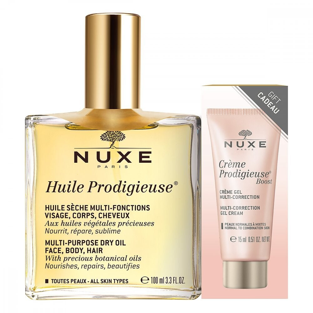 NUXE Huile Prodigieuse & Mini Boost Creme Prodigieuse