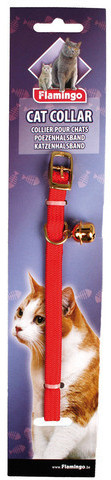 Karlie Collier élastique pour chat 32 cm x 10 mm rouge (500620)