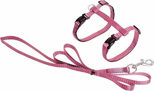 Karlie Harnais et laisse pour chat Art Sportiv Plus rose