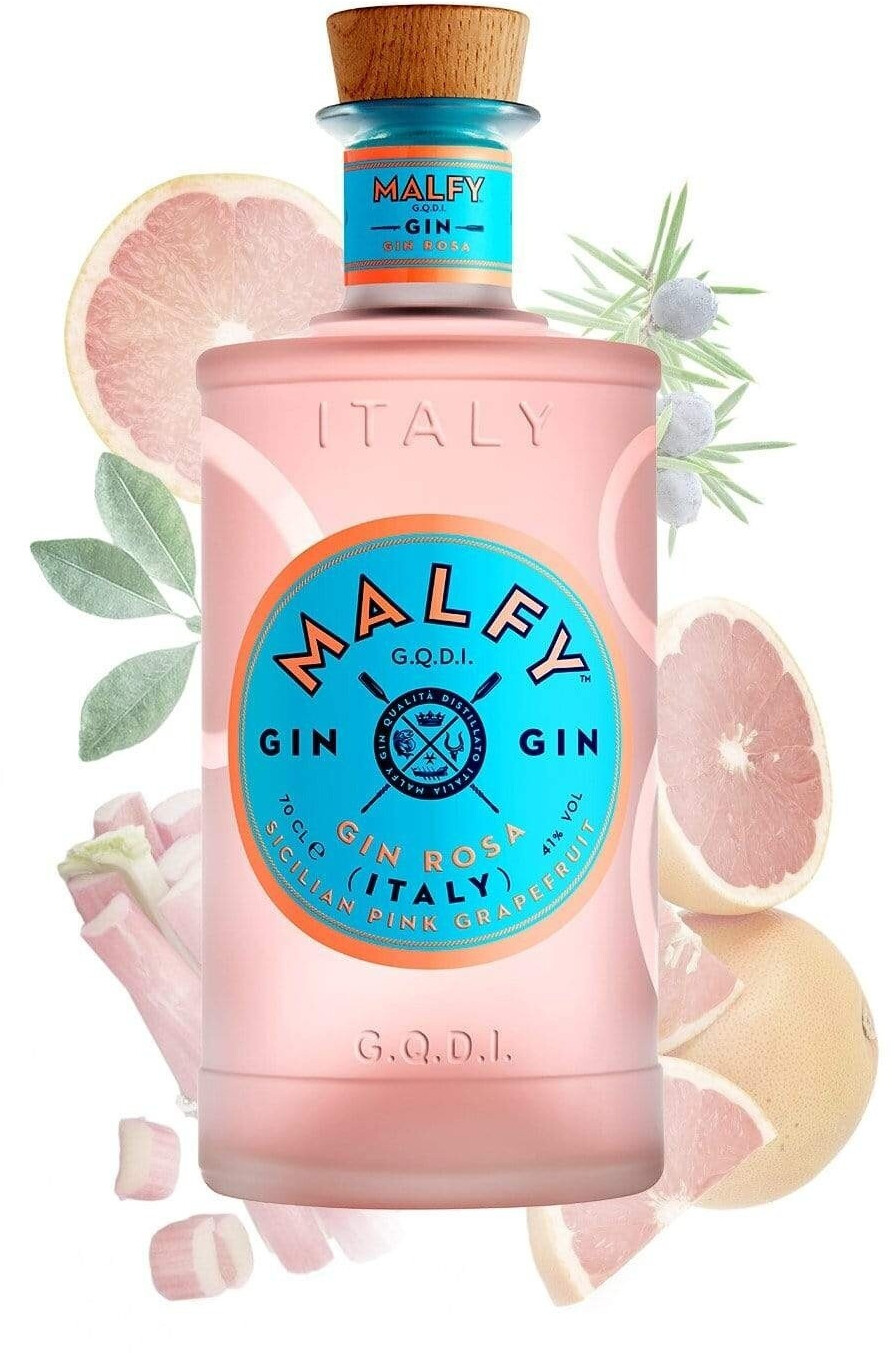 Malfy Gin Rosa Sicilian Pink Grapefruit 0,7 L 41 %