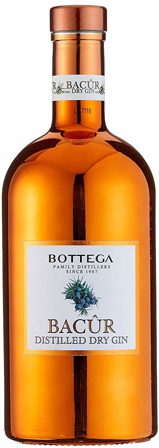 Bottega Bacur Distilled Dry Gin 40% 1l