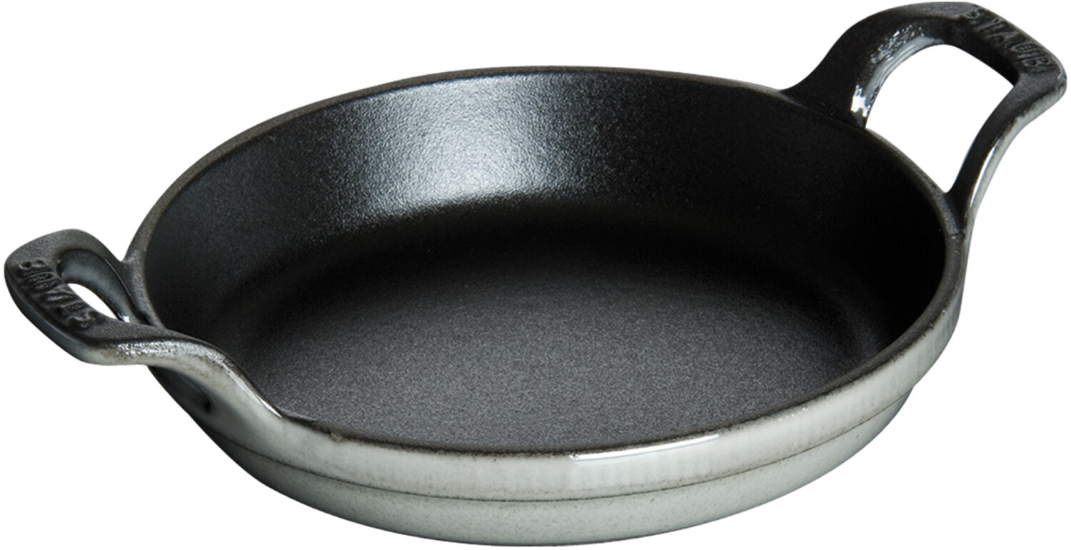 Staub Round Roasting Dish 16cm grey