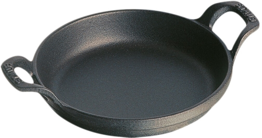 Staub Round Roasting Dish 16cm Black
