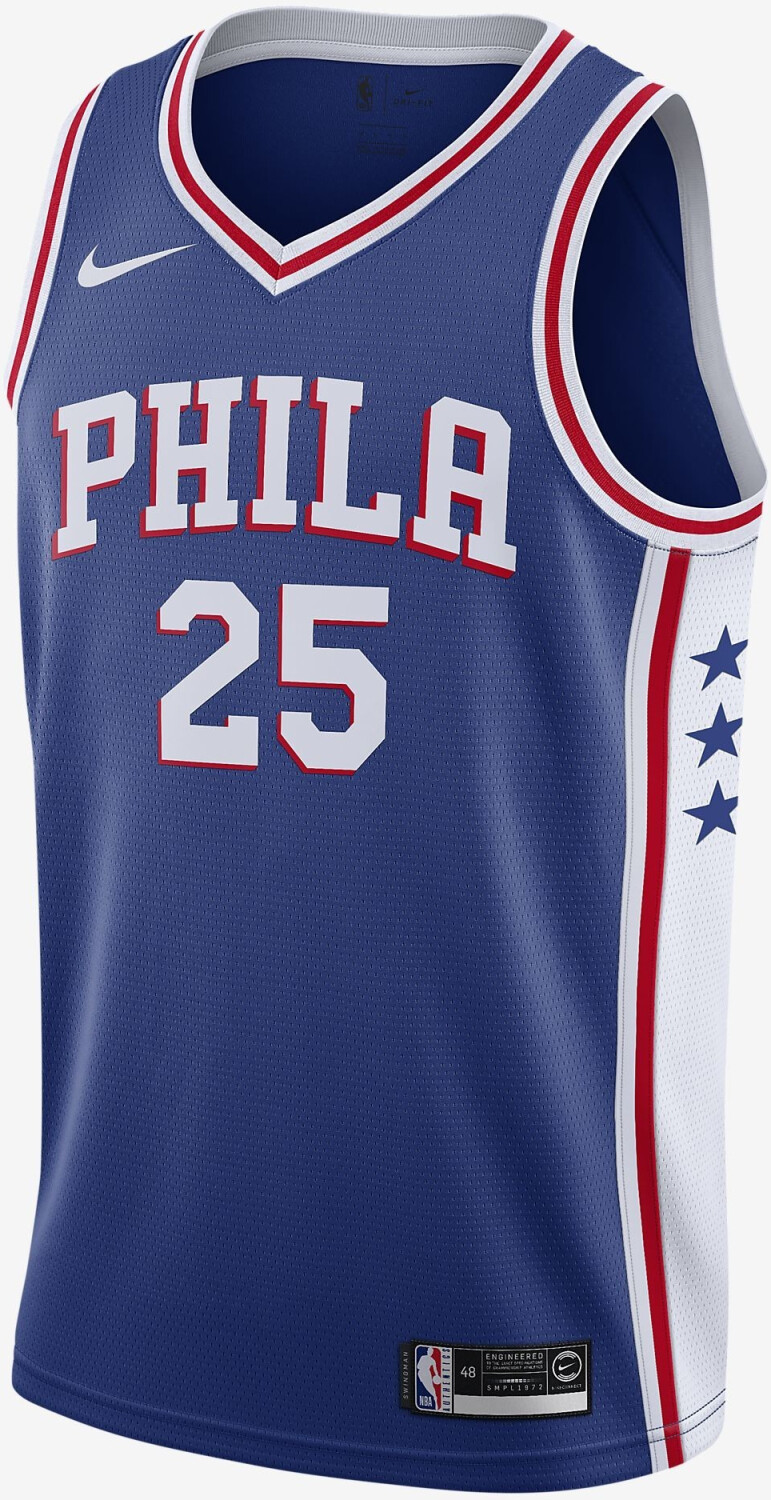 Nike Ben Simmons Philadelphia 76ers Jersey