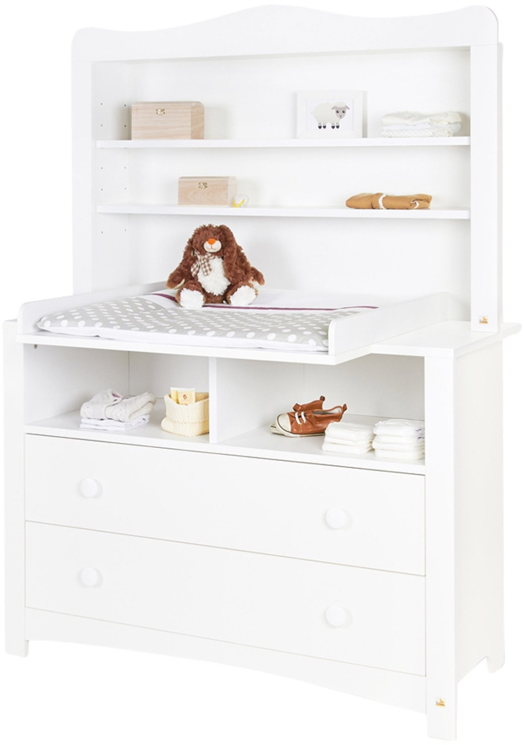 Pinolino Changing Unit Florentina extra wide with Shelf