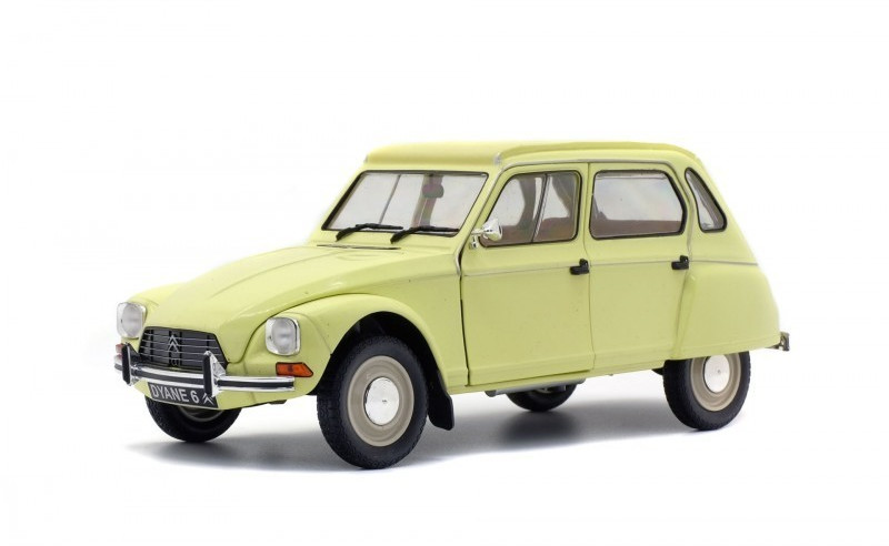 Solido Citroën Dyane 6 1967 jaune jonquille 1:18 (1800306)