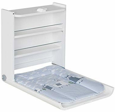 Geuther Wall Changing Table Wanda - White Lama