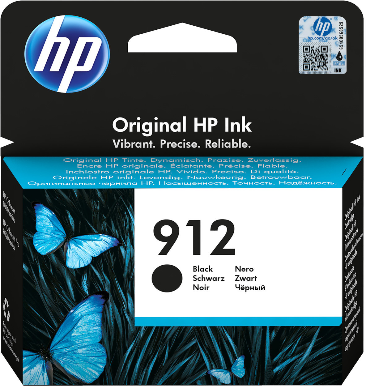 Cartouche d'encre HP 912 pour OfficeJet Pro 8010 / 8012 / 8014 / 8015 /  8017 / 8022 / 8023 / 8024 / 8025 Noir - Cartouche d'encre - Achat & prix