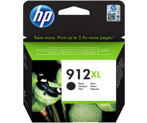 HP 912XL Cartouche d'encre noire grande capacité authentique