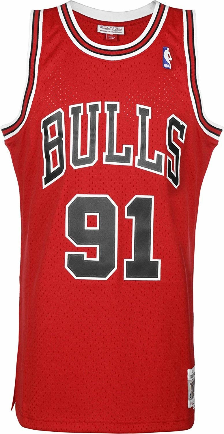 Mitchell & Ness Dennis Rodman Chicago Bulls Jersey 1997/98 Swingman