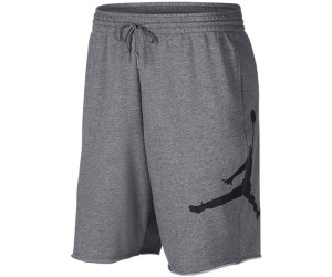 Nike Men's Fleece Shorts Jordan Jumpman Logo carbon heather/black