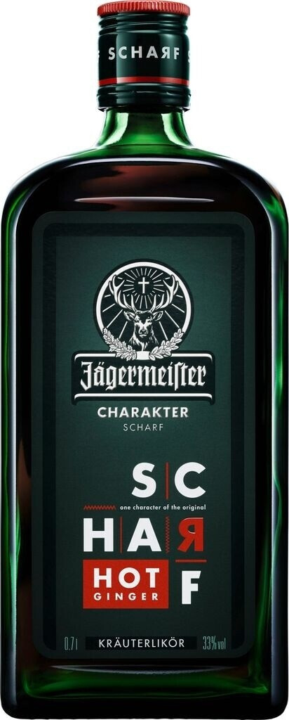 Jägermeister Charakter Hot Ginger Scharf 0,7l 33%
