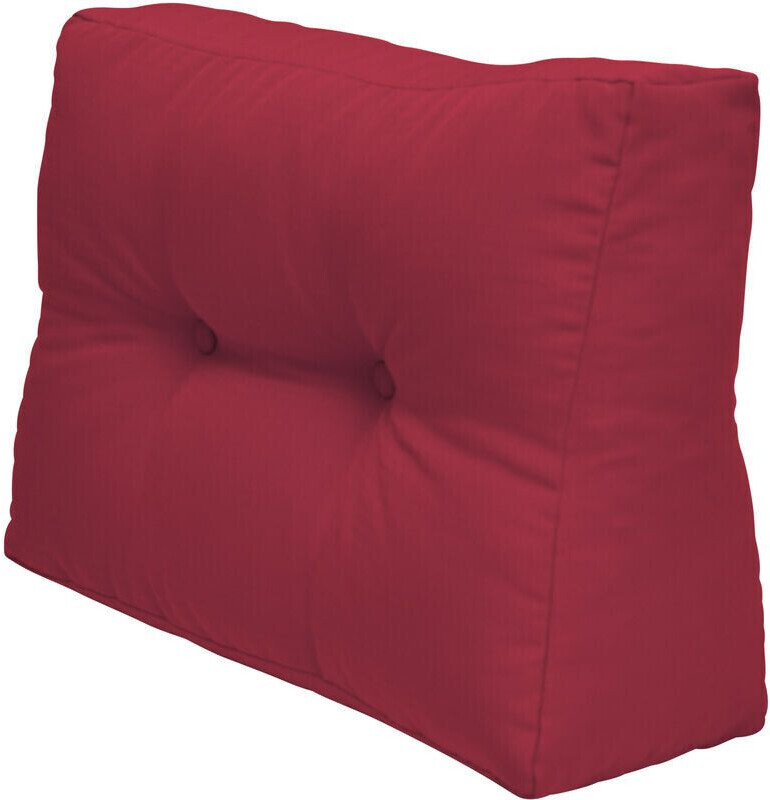 Beautissu Pallet cushion ECO Elements 60x40x20 cm red