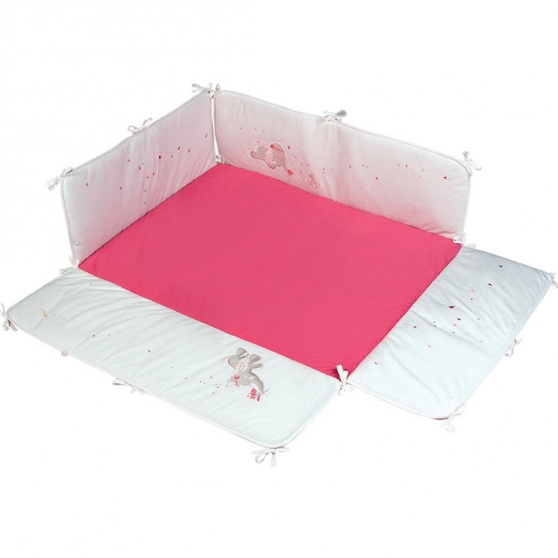 Noukies Tapis de parc avec bords 75 x 95 cm Anna & Pili
