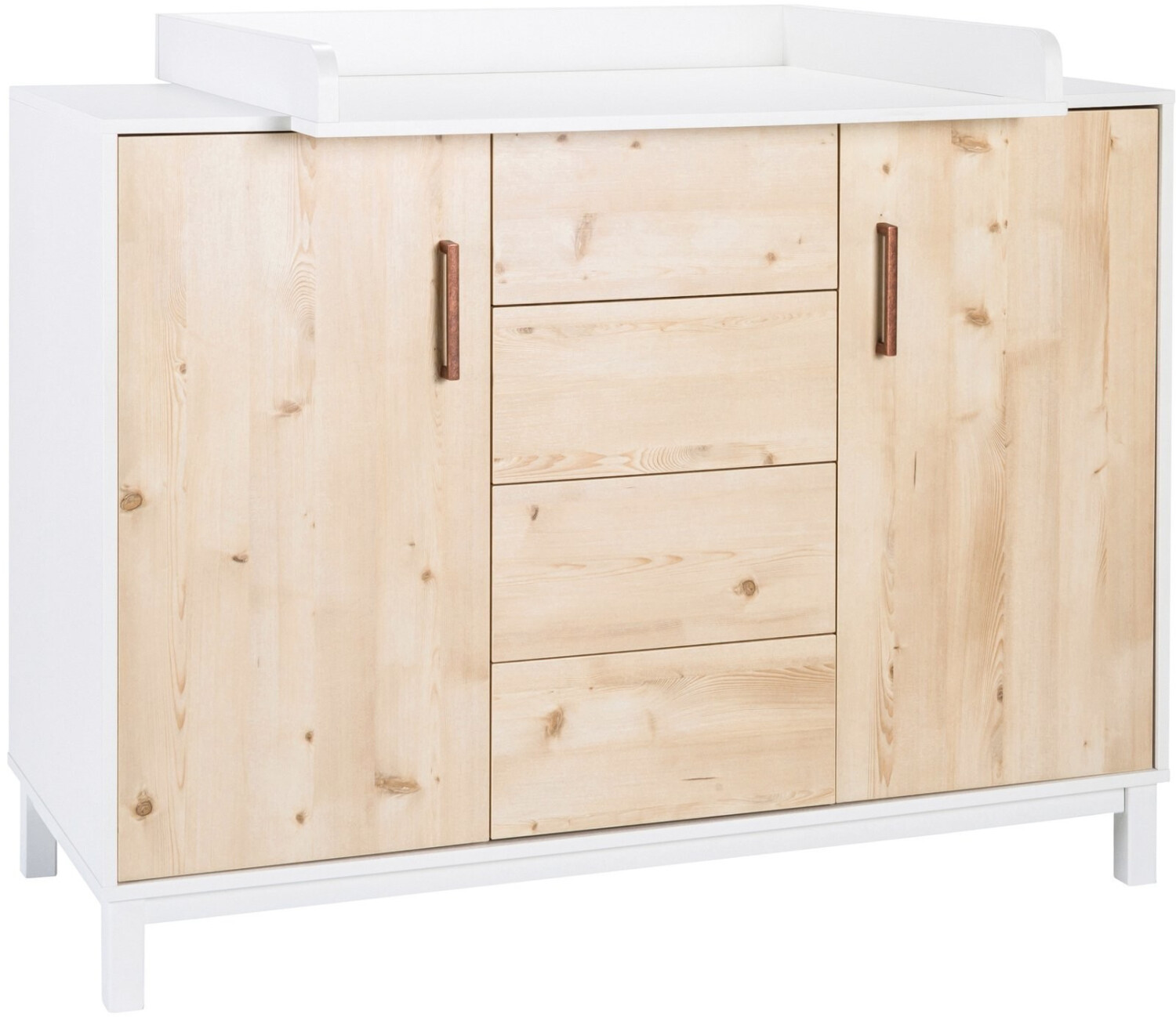 Schardt Changing Unit Timber Pine White Grey
