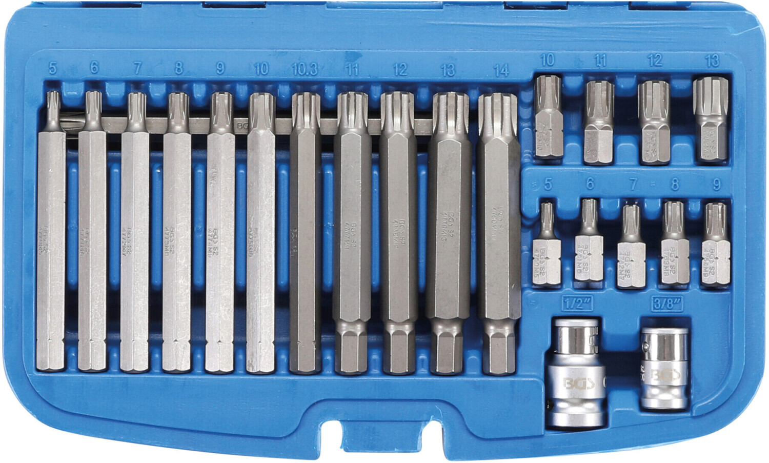BGS 5013 Bit Set - 22 parts