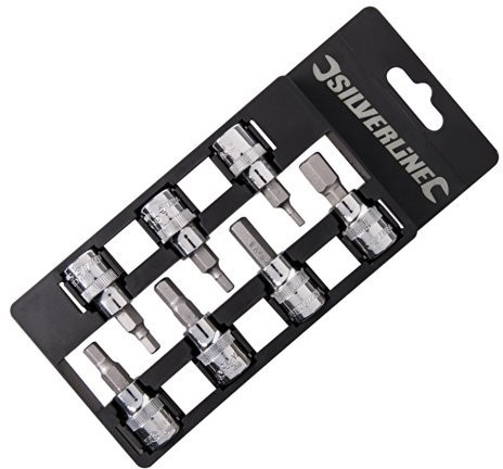 Silverline 225127 Bit Set - 7 parts