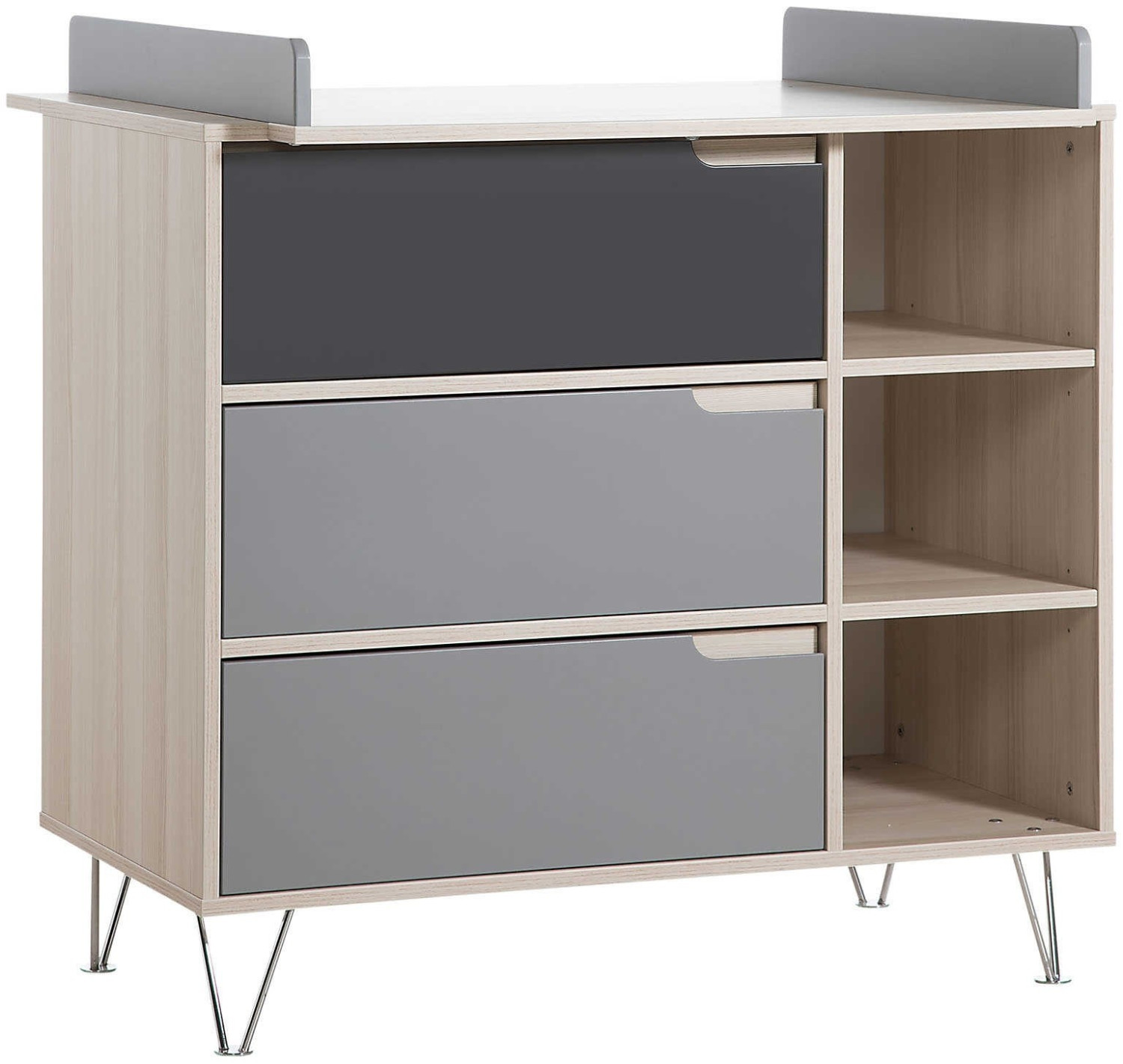 Geuther Wickelkommode Marit Akazie grau ab € 367,91 | Preisvergleich