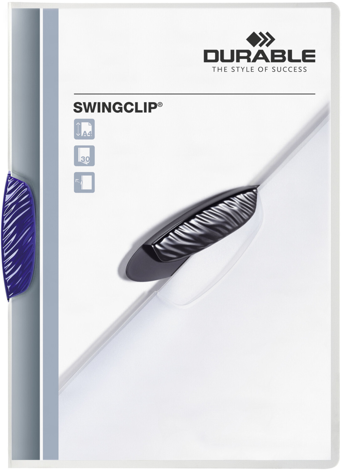 DURABLE SWINGCLIP A4 (226007) Dark Blue (Pack of 25)