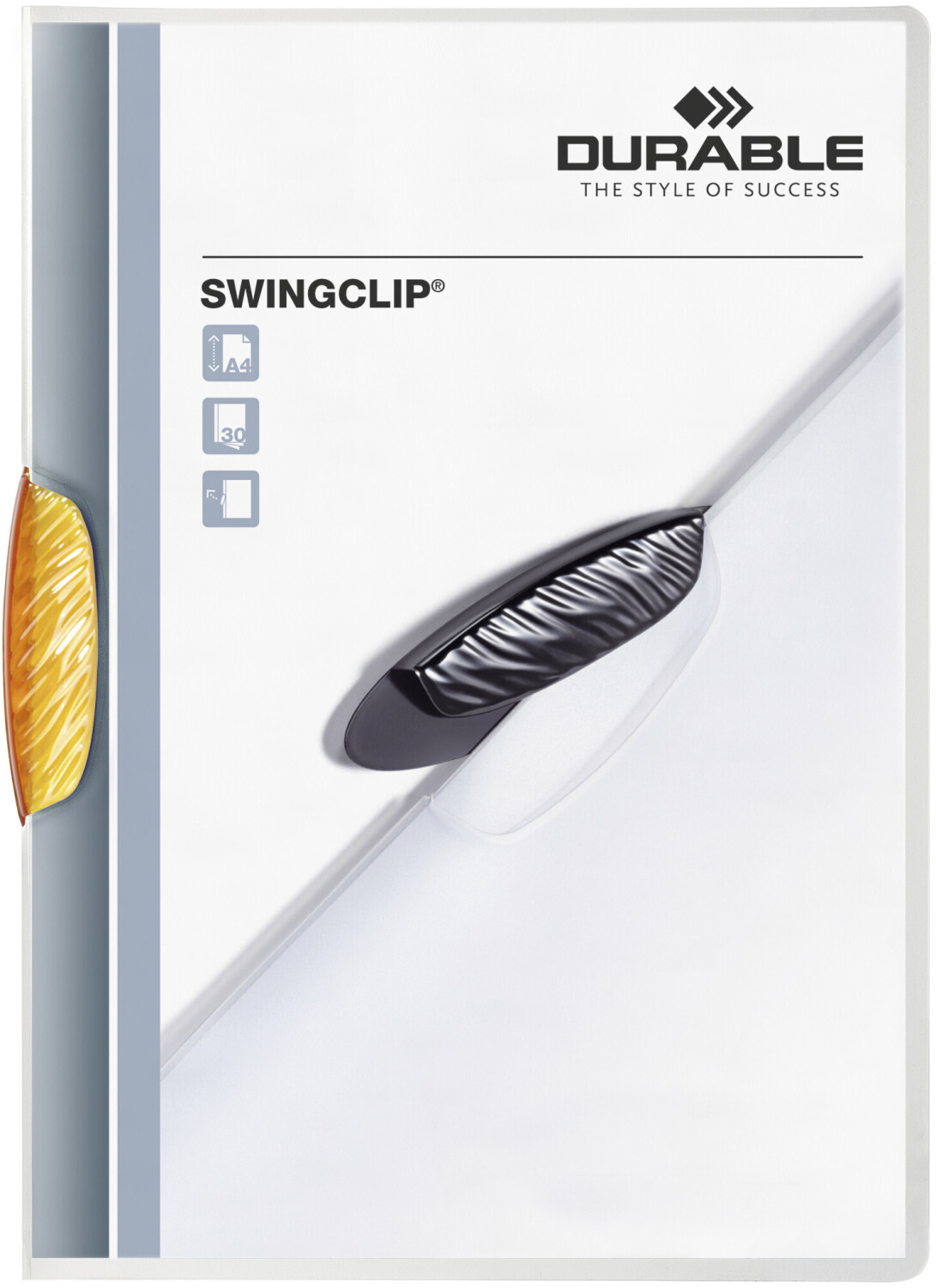 DURABLE SWINGCLIP A4 (226009) Orange (Pack of 25)