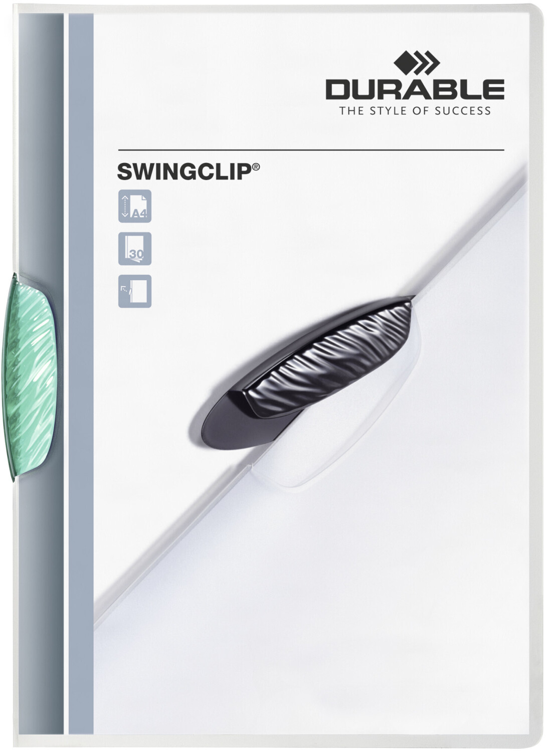 DURABLE SWINGCLIP A4 (226032) Dark Green (Pack of 25)