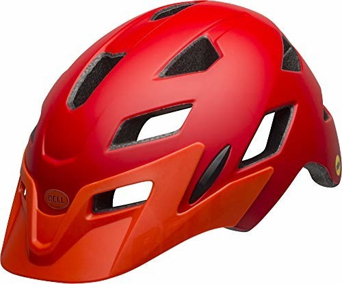 Photos - Bike Helmet Bell Helmets  Sidetrack Youth red-orange 