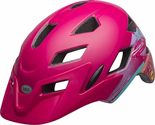 Photos - Bike Helmet Bell Helmets  Sidetrack Youth green ridgeline berry 