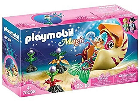 Playmobil Sirène avec erscargot des mers (70098)