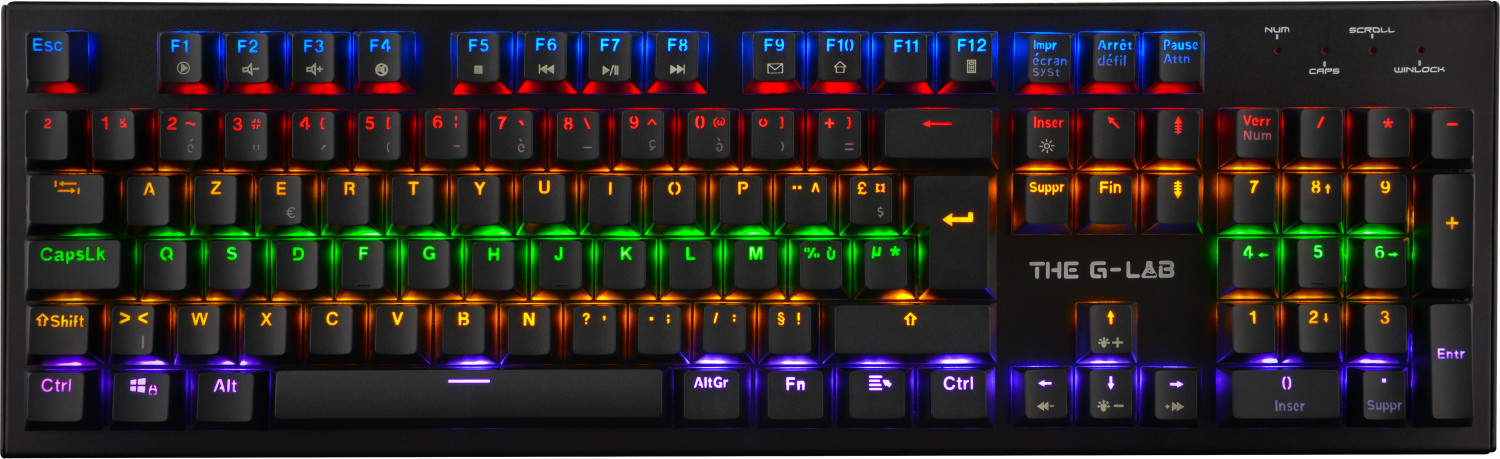 The G-Lab KEYZ CARBON² RGB