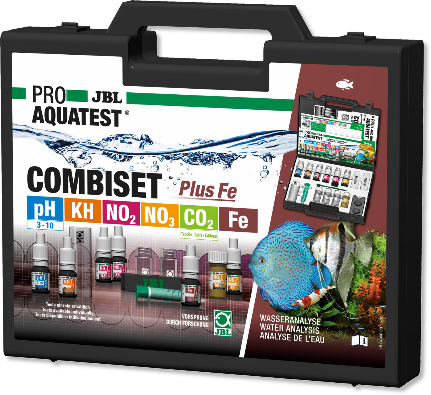 JBL ProAquaTest Combi Set Plus Fe